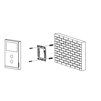 Zestaw wideodomofonowy DAHUA KTX02(F)