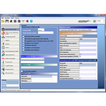 ROPAM CENTRALA ALARMOWA OPTIMAGSM-D9M SMA