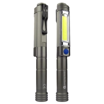 Latarka warsztatowa inspekcyjna COB LED everActive WL-400 5W 400 lumenów IP54 z magnesem