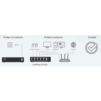 SWITCH TP-LINK LS105G