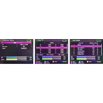 Miernik satelitarny Spacetronik S-22 DVB-S2/S2X IPTV M3U H.265