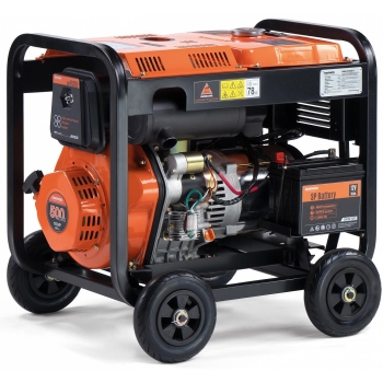 AGREGAT PRĄDOTWÓRCZY DIESEL DAEWOO DDAE 9000DXE-3 6.0kW