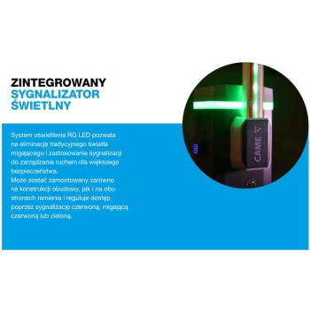 Szlaban CAME GARD GT4 - zestaw do 4 metrów