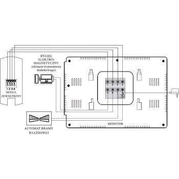 WIDEODOMOFON EURA VDP-22A3 PLUTON G