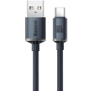 KABEL USB-A -> USB-C Baseus Crystal CAJY000401 120cm 100W 6A QC 3.0 W OPLOCIE PREMIUM