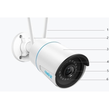 Kamera IP WiFi Reolink RLC-510WA 5Mpix P2P IR 30m