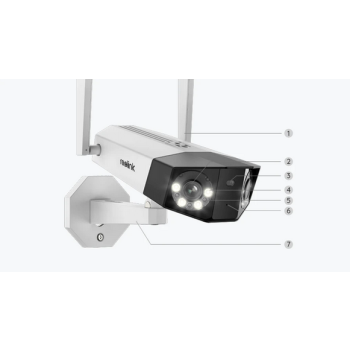 Kamera IP Reolink DUO 2 WiFi 4K 8MP LED 30m