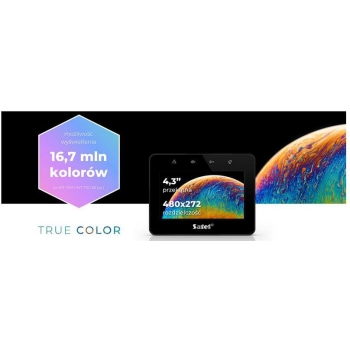 SATEL MANIPULATOR Z EKRANEM DOTYKOWYM 7 CALI INT-TSH2-W (BIAŁA)