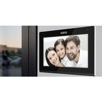 WIDEODOMOFON EURA VDP-97C5 czarny, lcd 7
