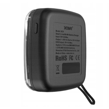 Ładowarka do akumulatorów cylindrycznych Li-ion 1,5V / Ni-MH AA / AAA Xtar BC4