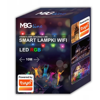Lampki Choinkowe SMART taśma LED WIFI TUYA 10m USB