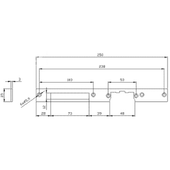 SZYLD ELEKTRA PROSTY DŁUGI MAL.
