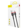 KABEL USB-A -> USB-C Baseus Cafule CATKLF-C91 200cm 2A QC 3.0 CZARNO-CZERWONY W OPLOCIE