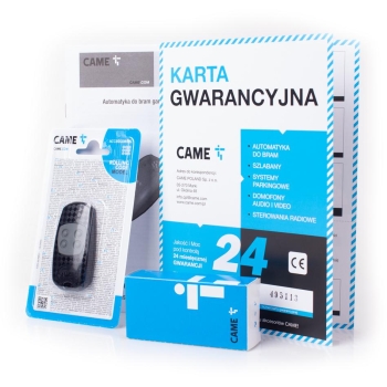 Zestaw CAME V1000 ATOMO (szyna z paskiem 2-częściowa 3.3m) MV-0070 do bram garażowych