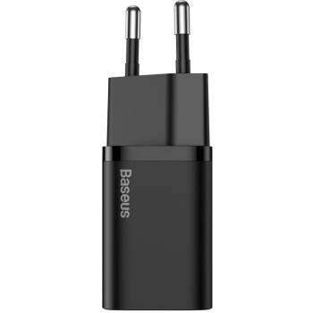 ŁADOWARKA SIECIOWA Baseus Super Si Quick Charger 1C CSUP-J01 30W 1x USB-C PD 3.0 QC 3.0 CZARNA