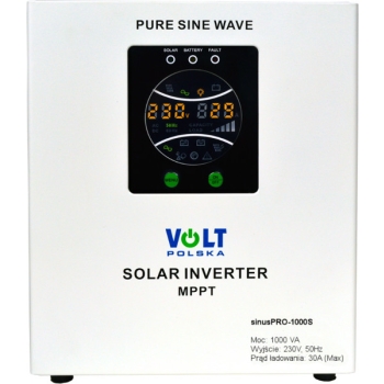 PRZETWORNICA VOLT POLSKA SINUSPRO-1000S 12V 700/1000W SOLAR
