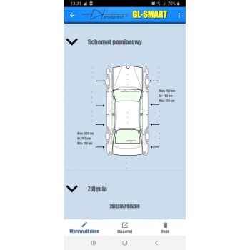 MIERNIK GRUBOŚCI LAKIERU GL-SMART-8