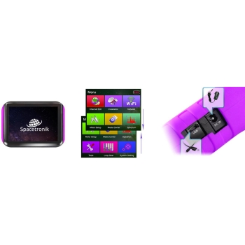 Miernik satelitarny Spacetronik S-22 DVB-S2/S2X IPTV M3U H.265