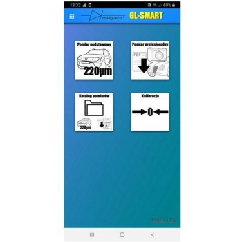 MIERNIK GRUBOŚCI LAKIERU GL-PRO-SMART-FAZ