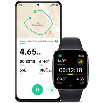 Smartwatch Xiaomi Redmi Watch 3 Czarny