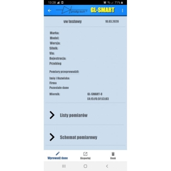 MIERNIK GRUBOŚCI LAKIERU GL-SMART-XL