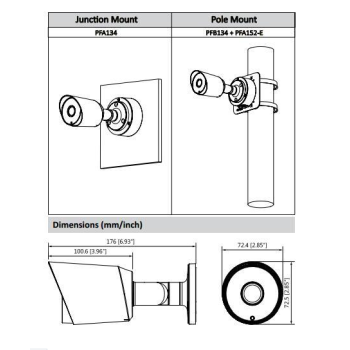 KAMERA HDCVI DAHUA HAC-HFW1200T-0280B