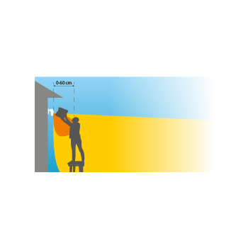 SATEL CZUJKA RUCHU ZEW. OPAL GY, BEZ UCHWYTU (SZARA)