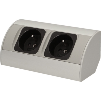 Gniazdo meblowe 2x250V AC OR-AE-1303/G ORNO