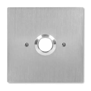 ACO INS-OB-60 Przycisk zwierny wyjścia, podświetlany, podtynkowy, stal nierdzewna, do puszki elektrycznej fi60