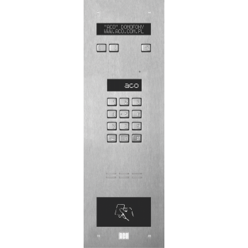 ACO INSPIRO 5+ Centrala Master, do 1020 lokali, LCD, RFID do 6144 breloków