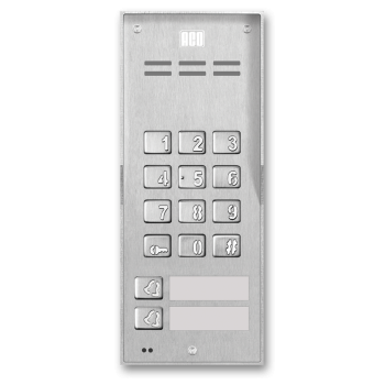 ACO FAM-P-2NPZSACC NT panel natynkowy 2-rodzinny czyt. brel. zamek szyfr.