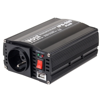 PRZETWORNICA VOLT POLSKA IPS-500 PLUS 12V / 230V 350/500 W