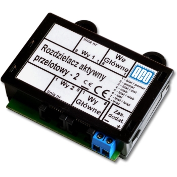 ACO CDNVRak2 Rozgałęźnik aktywny, końcowy, 2 wyjściowy