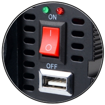 PRZETWORNICA VOLT POLSKA IPS-500 PLUS 12V / 230V 350/500 W