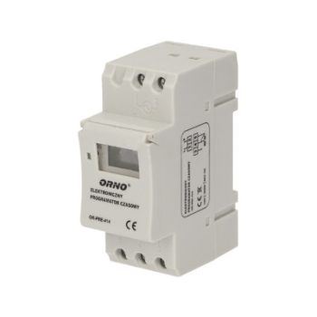 Programator czasowy na szynę DIN ORNO OR-PRE-414