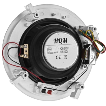 GŁOŚNIK SUFITOWY HQM-SO1625 20W 100V BIAŁY