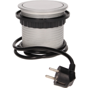 Gniazdo meblowe, OR-AE-1341 wysuwane z blatu 4x250V AC z przewodem 1,5m ORNO