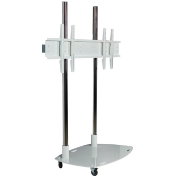 Wózek do dwóch  ekranów  LED/LCD 37”-55”