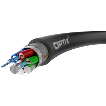 KABEL ŚWIATŁOWODOWY SAVER  Z-XOTKtsdD SM 12x9/125 ITU-T G.652D 1.5kN