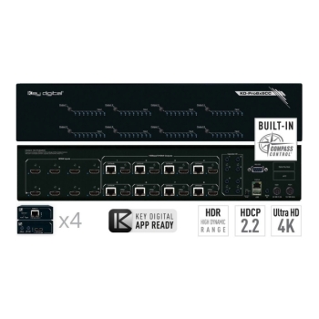 Key Digital Matryca HDMI/HDBaseT 4K KD-Pro8x8CC
