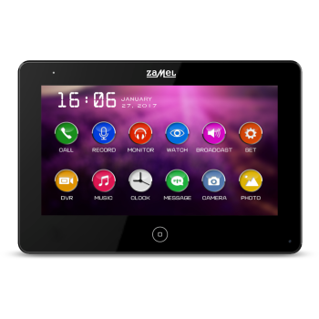 Monitor wideodomofonu ZAMEL 7'' VP-809B