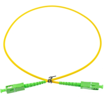PATCHCORD ŚWIATŁOWODOWY SM 0,5M SIMPLEX 9/125, SC/APC-SC/APC G.657A1