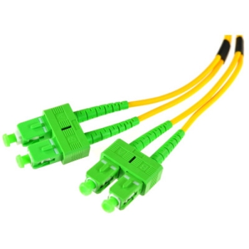 PATCHCORD ŚWIATŁOWODOWY SM 10M DUPLEX 9/125, SC/APC-SC/APC