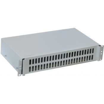 PRZEŁĄCZNICA ŚWIATŁOWODOWA 2U 19 Cali 48x SC DUPLEX SZARA WYSUWANA