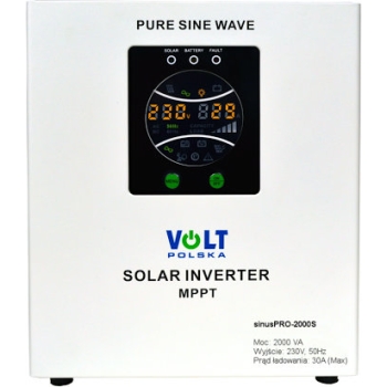 PRZETWORNICA VOLT POLSKA SINUSPRO-2000S 24V 1400/2000W SOLAR