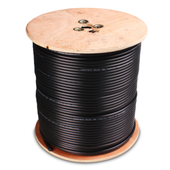 PRZEWÓD KONCENTRYCZNY NS100 TRI ŻELOWANY CZARNY