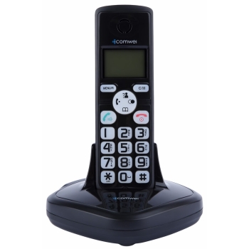 Słuchawka domofonu bezprzewodowego COMWEI U102B, Czarna