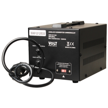 Transformator VOLT POLSKA 230V/110V 1000VA