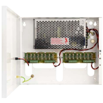 ZASILACZ IMPULSOWY STABILIZOWANY DO 16 KAMER HD Pulsar PSDC161212T 12V/12A/16x0,8A
